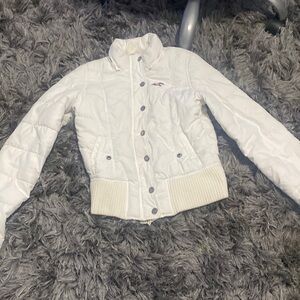 Hollister puffer jacket